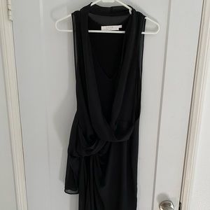 Sexy rouched astr little black dress size M